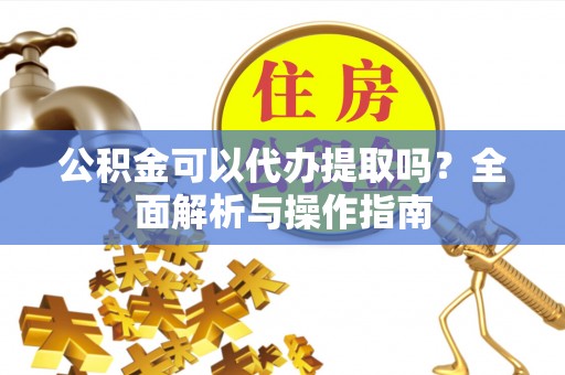 茂林公积金可以代办提取吗？全面解析与操作指南