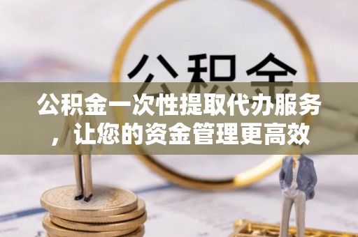 茂林公积金一次性提取代办服务，让您的资金管理更高效
