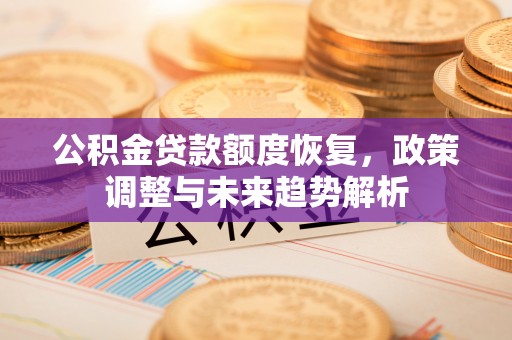 茂林公积金贷款额度恢复，政策调整与未来趋势解析