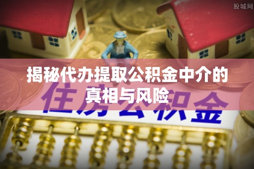 茂林揭秘代办提取公积金中介的真相与风险